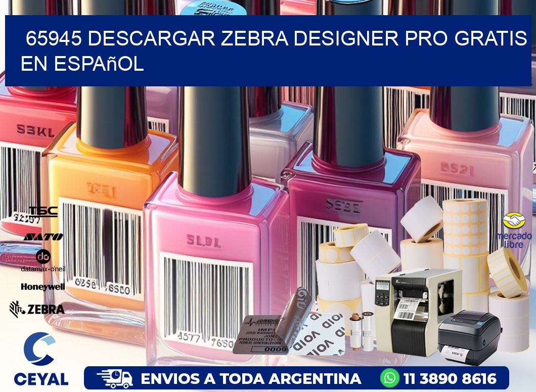 65945 Descargar Zebra Designer Pro gratis en Español