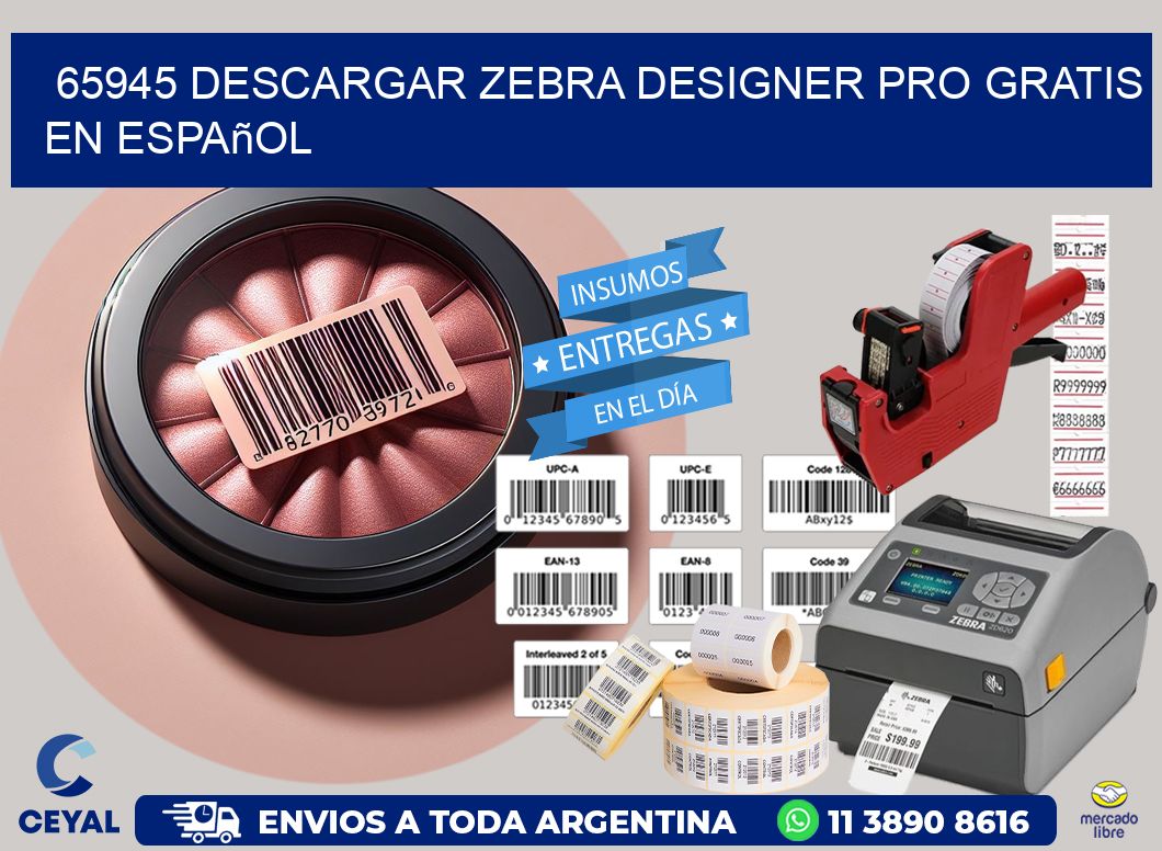 65945 Descargar Zebra Designer Pro gratis en Español