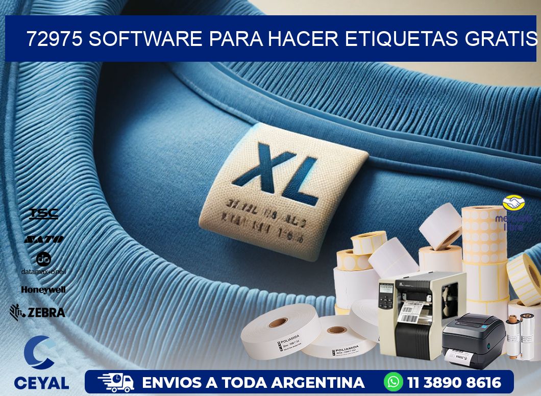 72975 Software para hacer etiquetas gratis