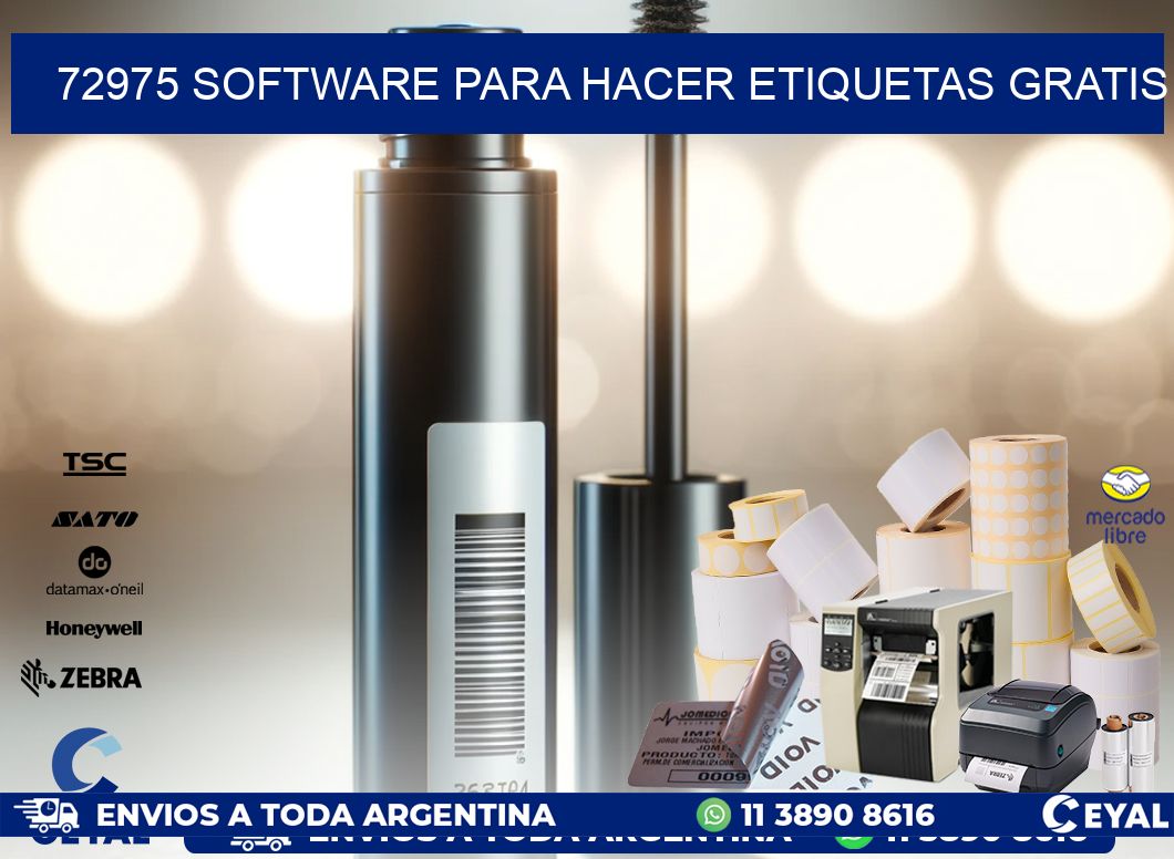 72975 Software para hacer etiquetas gratis