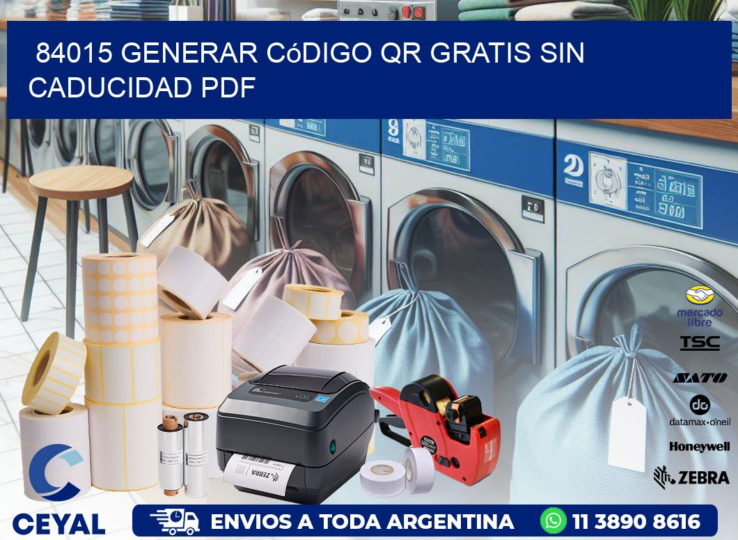 84015 Generar código QR gratis sin caducidad PDF