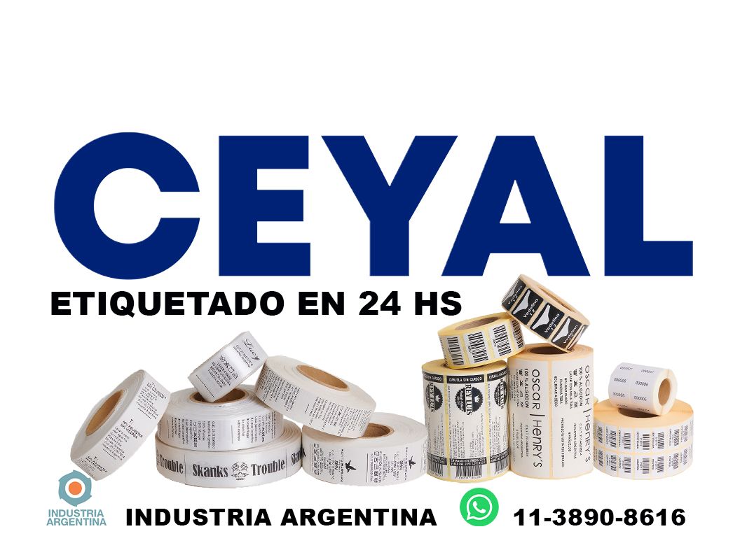 86640 Etiquetas de tela para lavado de ropa