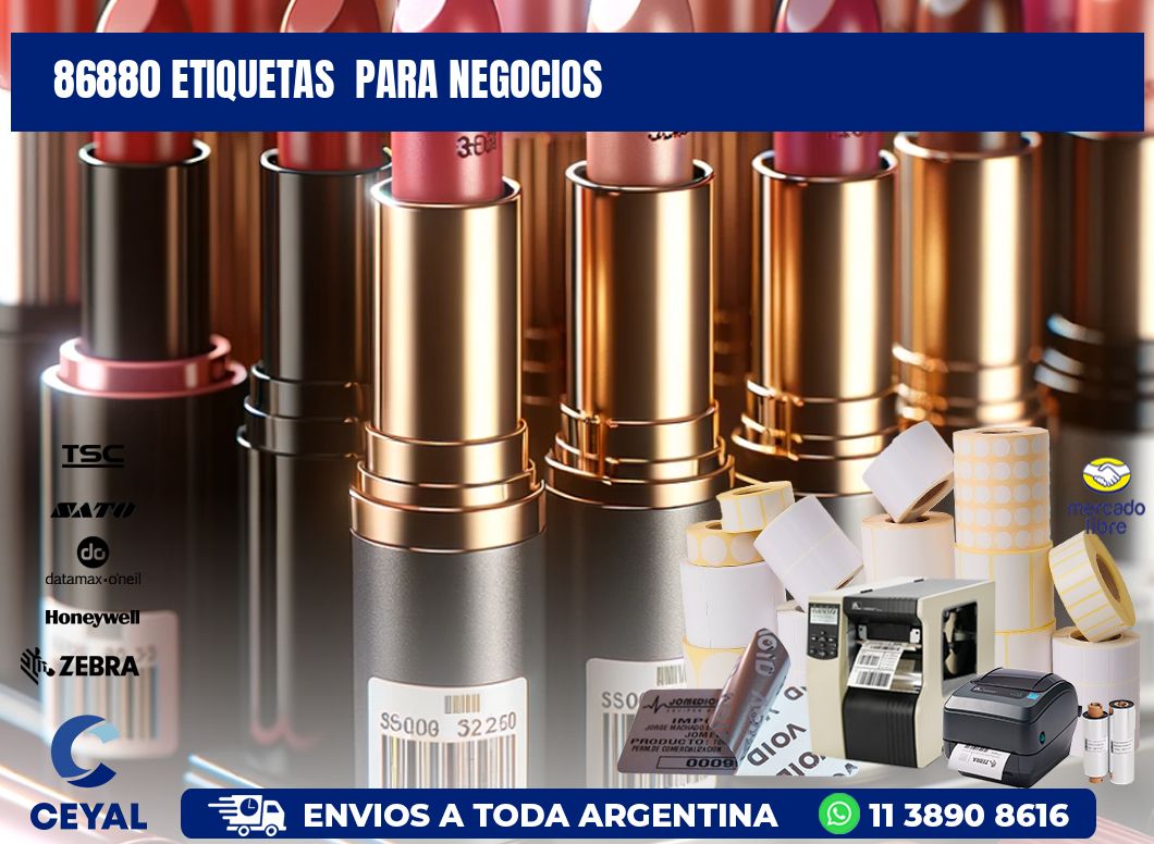 86880 etiquetas  para negocios