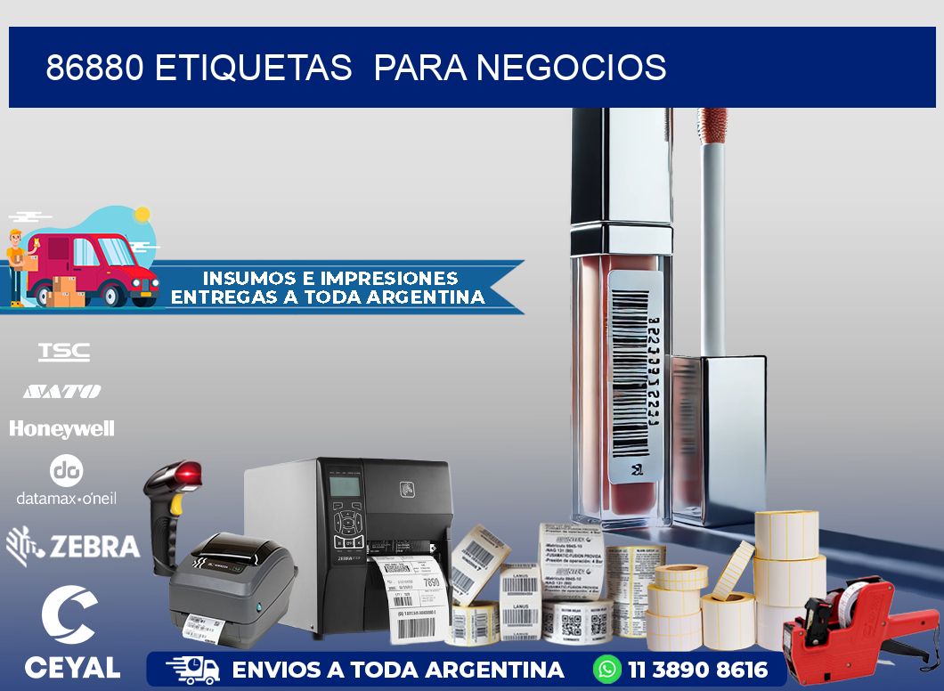 86880 etiquetas  para negocios