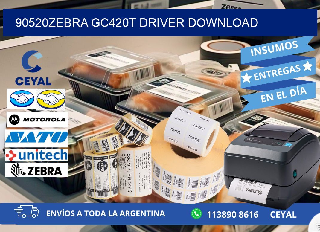 90520Zebra GC420t driver download
