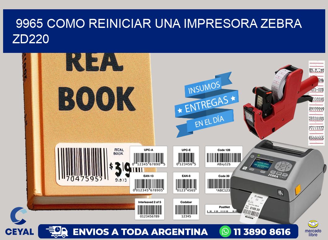 9965 Como reiniciar una impresora Zebra  ZD220