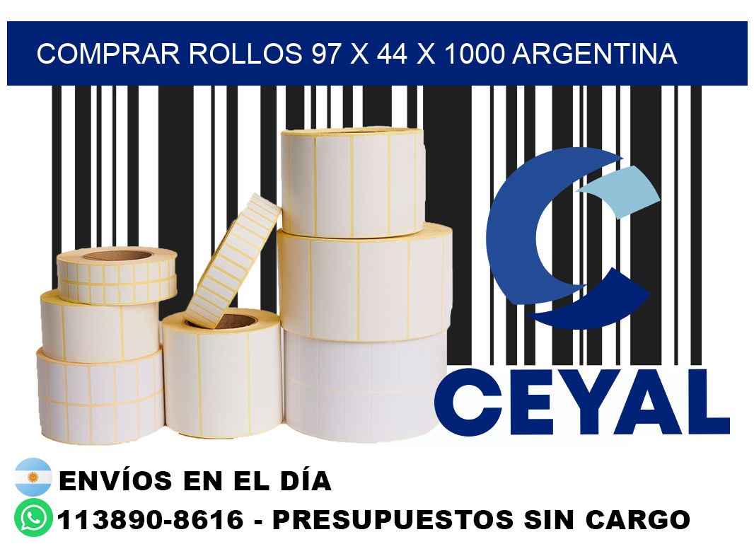Comprar Rollos 97 x 44 x 1000 argentina