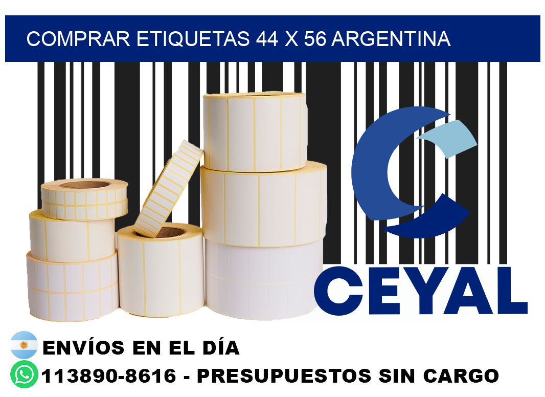 Comprar etiquetas 44 x 56 argentina