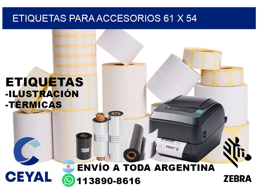 ETIQUETAS PARA ACCESORIOS 61 x 54