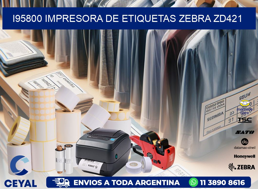 I95800 impresora de etiquetas Zebra ZD421