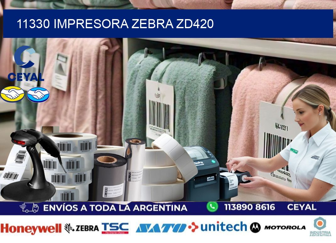 11330 Impresora Zebra ZD420