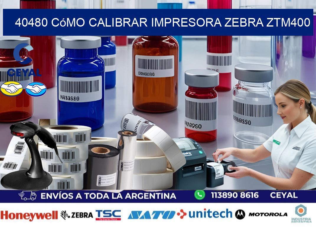 40480 cómo calibrar impresora zebra ZTM400