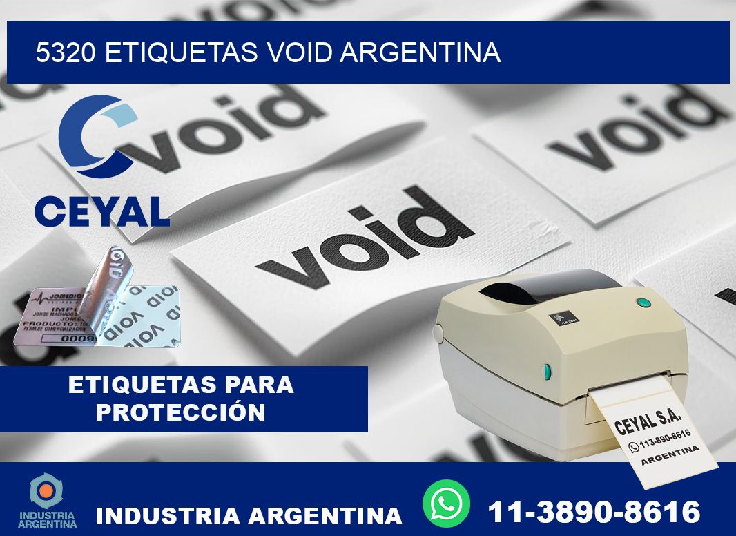 5320 etiquetas void argentina