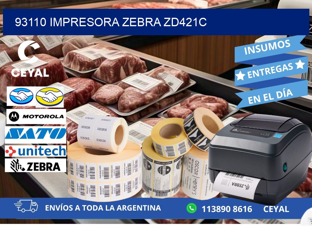 93110 Impresora Zebra zd421c