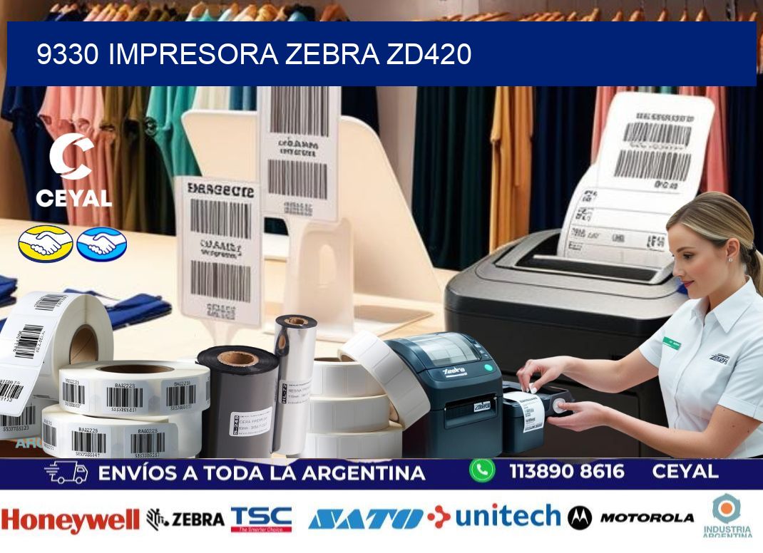 9330 Impresora Zebra ZD420