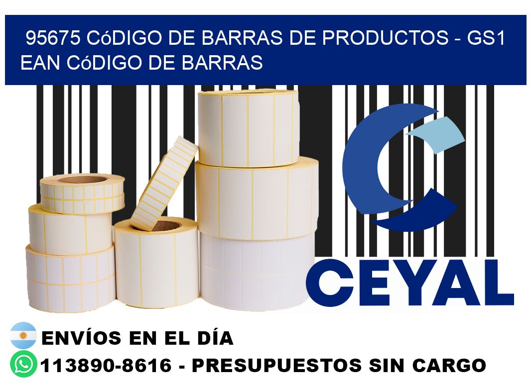95675 Código de Barras de productos - GS1 ean Código de Barras
