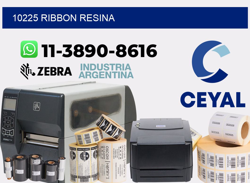 10225 ribbon resina