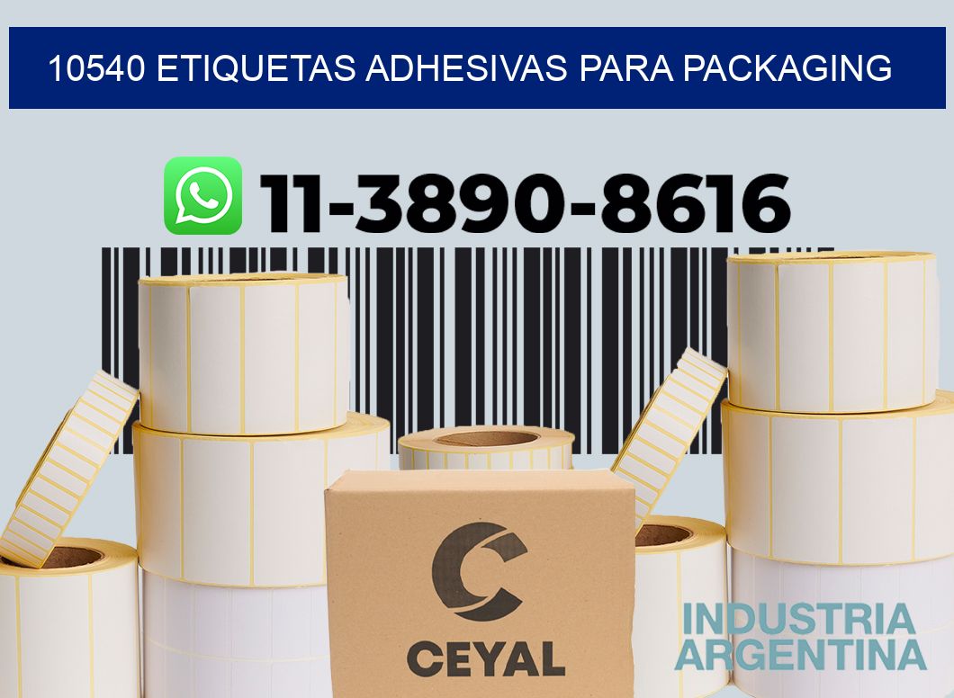10540 etiquetas adhesivas para packaging