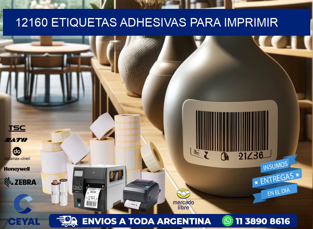 12160 etiquetas adhesivas para imprimir