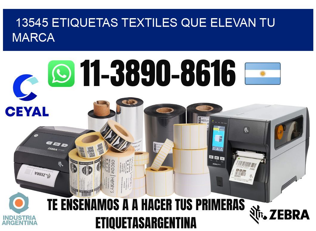 13545 Etiquetas textiles que elevan tu marca