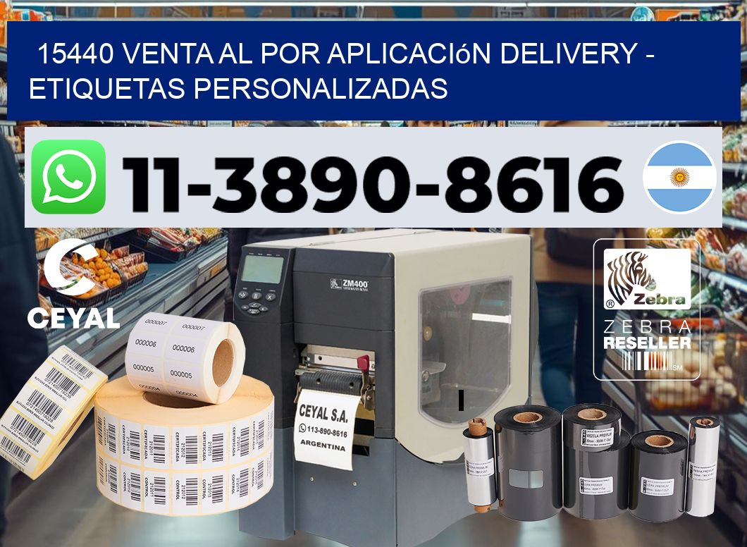 15440 Venta al Por Aplicación delivery – Etiquetas Personalizadas