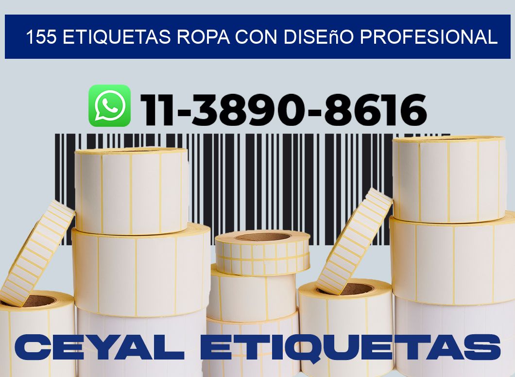 155 Etiquetas ropa con diseño profesional