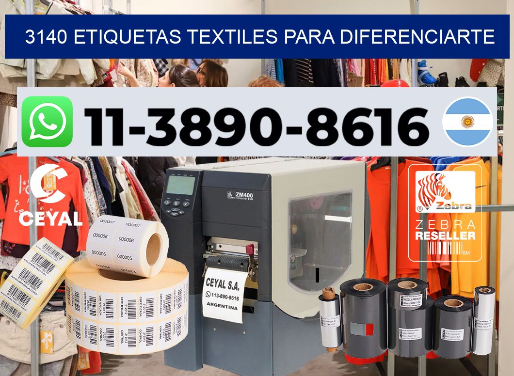 3140 Etiquetas textiles para diferenciarte