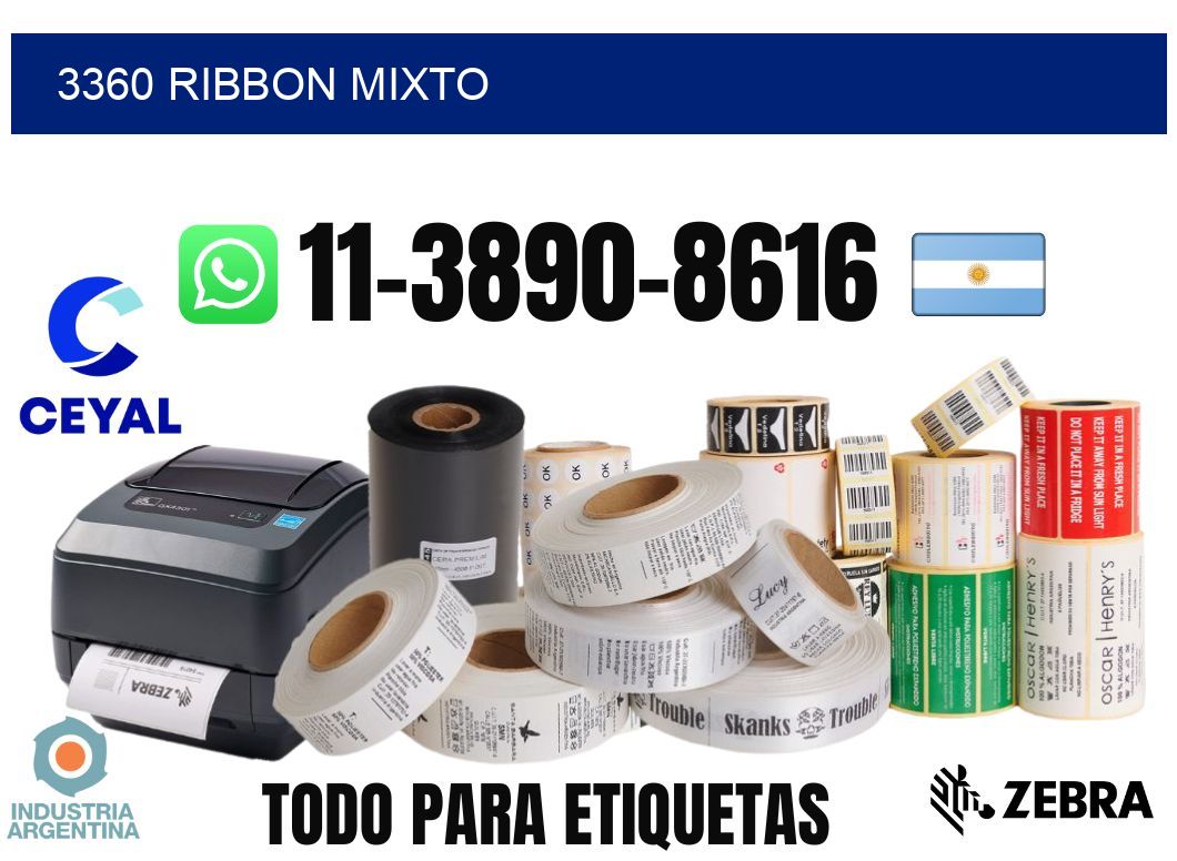 3360 ribbon mixto