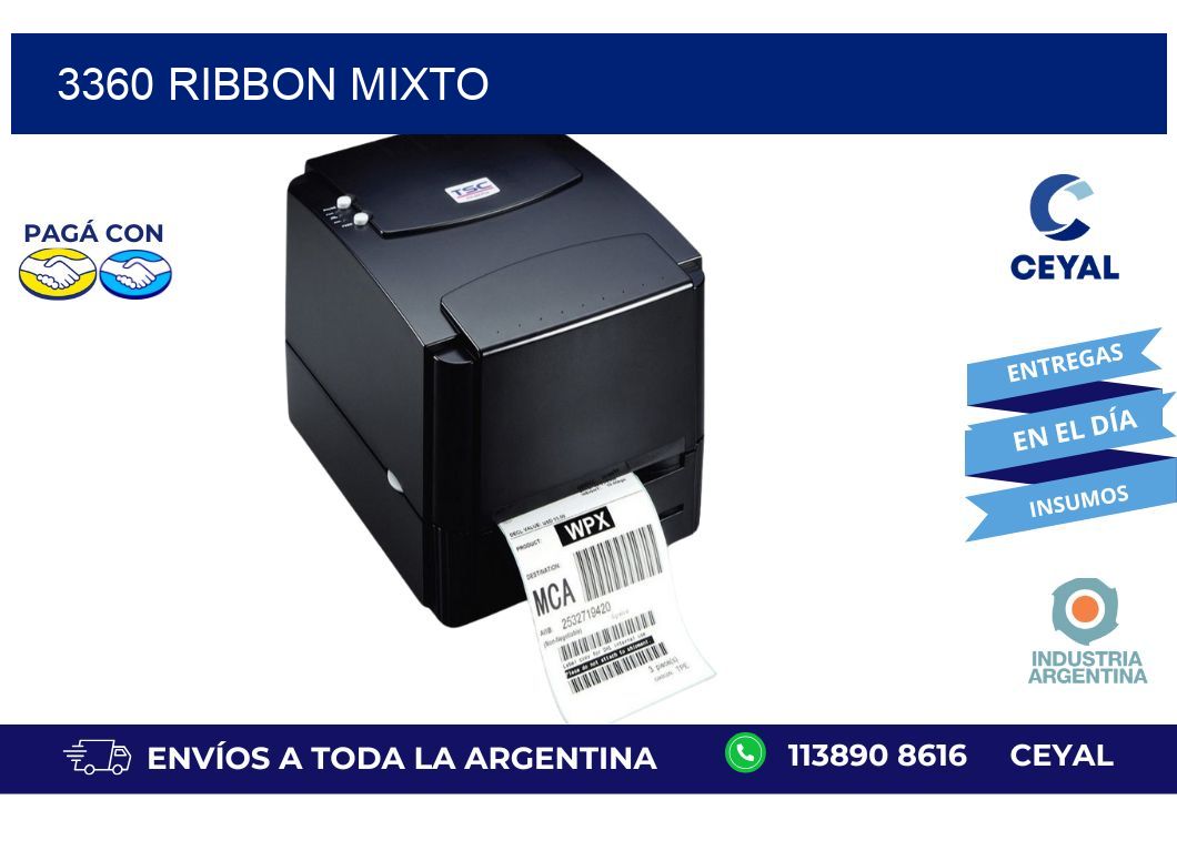 3360 ribbon mixto