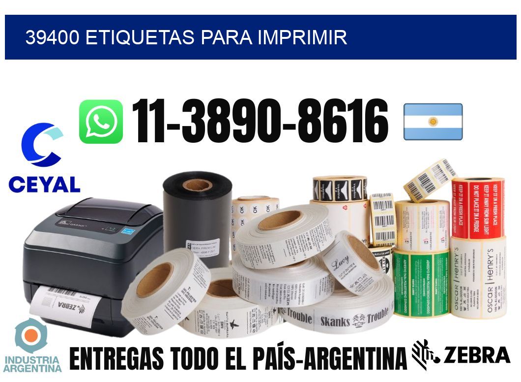 39400 etiquetas para imprimir