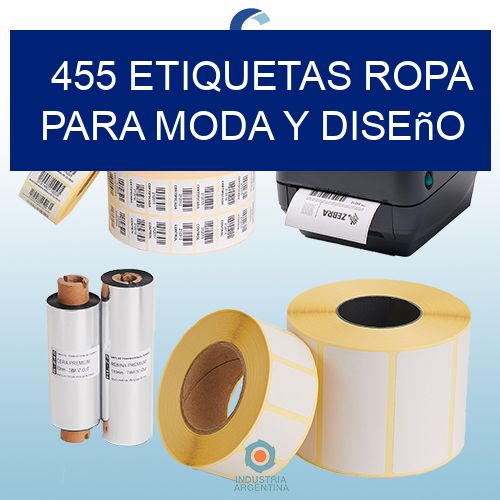 455 Etiquetas ropa para moda y diseño