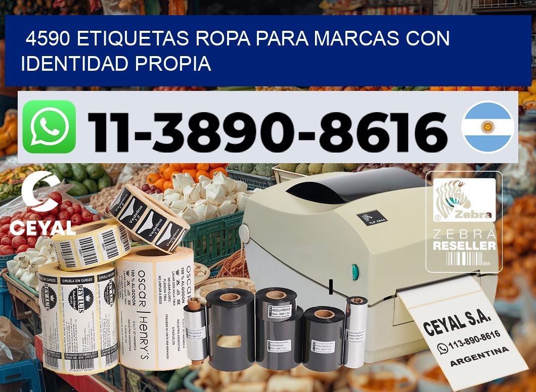 4590 Etiquetas ropa para marcas con identidad propia