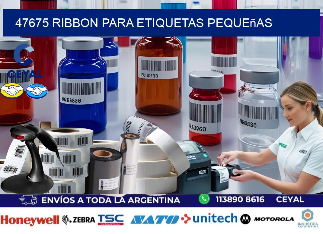 47675 ribbon para etiquetas pequeñas