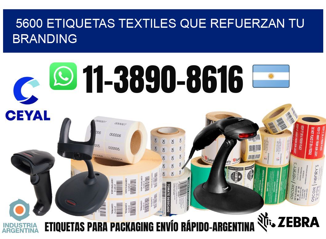 5600 Etiquetas textiles que refuerzan tu branding
