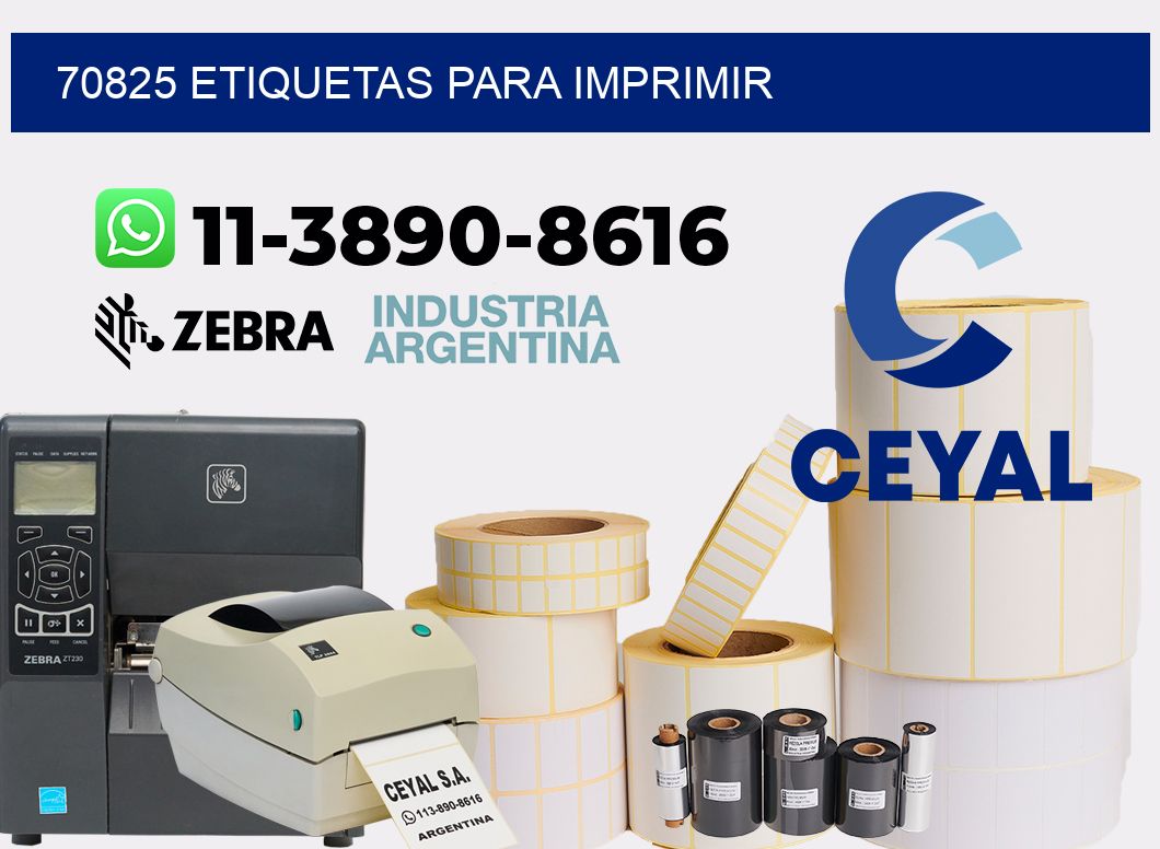 70825 etiquetas para imprimir