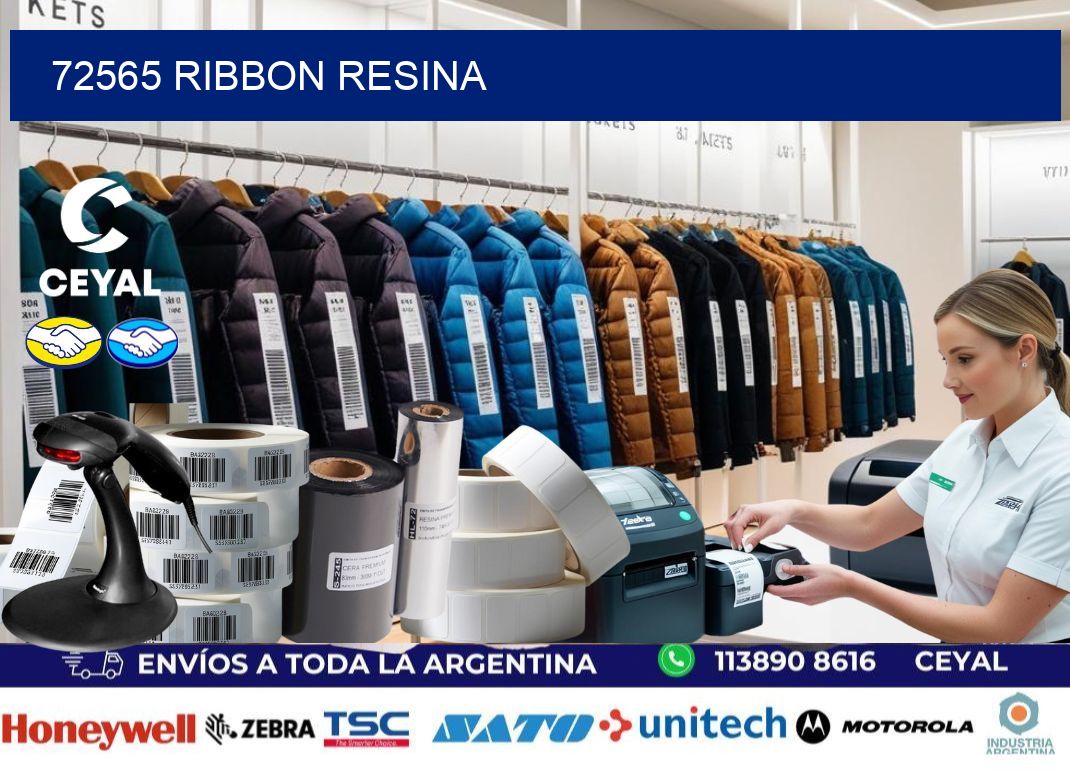 72565 ribbon resina