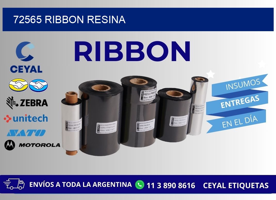 72565 ribbon resina
