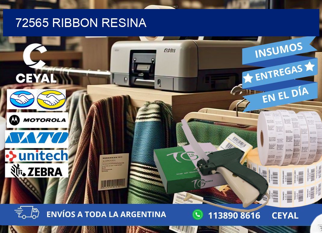 72565 ribbon resina