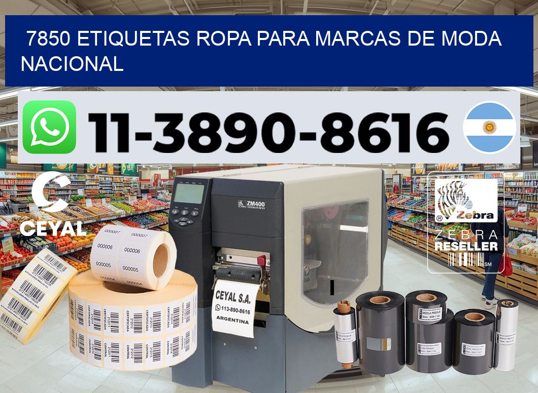 7850 Etiquetas ropa para marcas de moda nacional