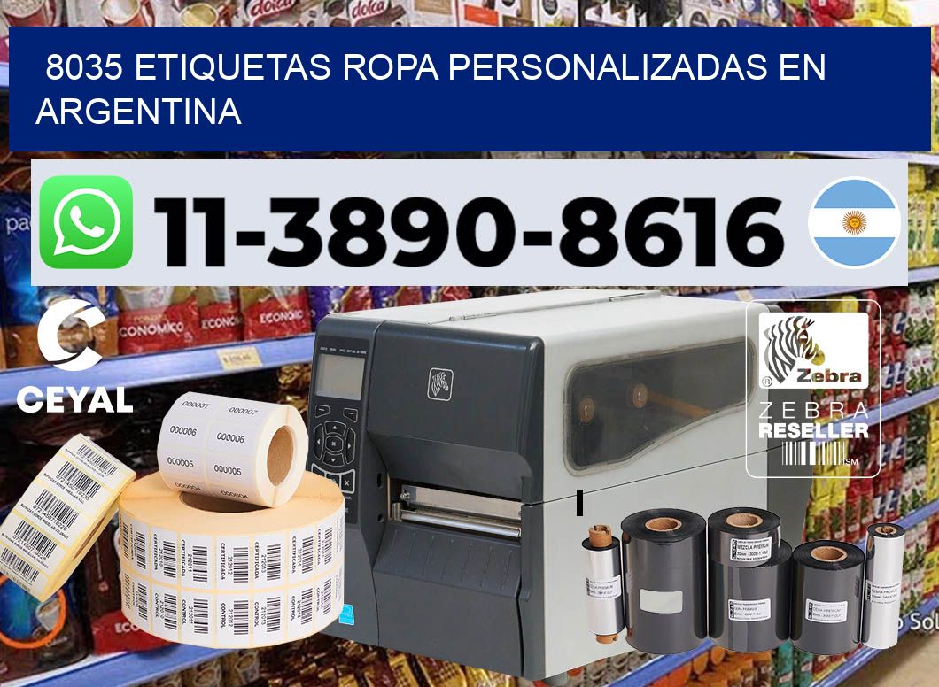8035 Etiquetas ropa personalizadas en Argentina
