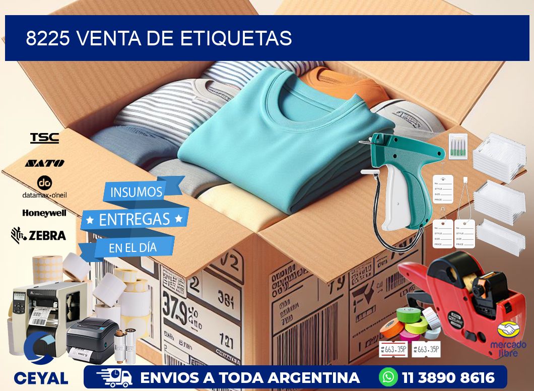 8225 venta de etiquetas