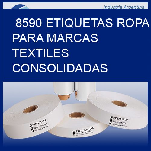 8590 Etiquetas ropa para marcas textiles consolidadas