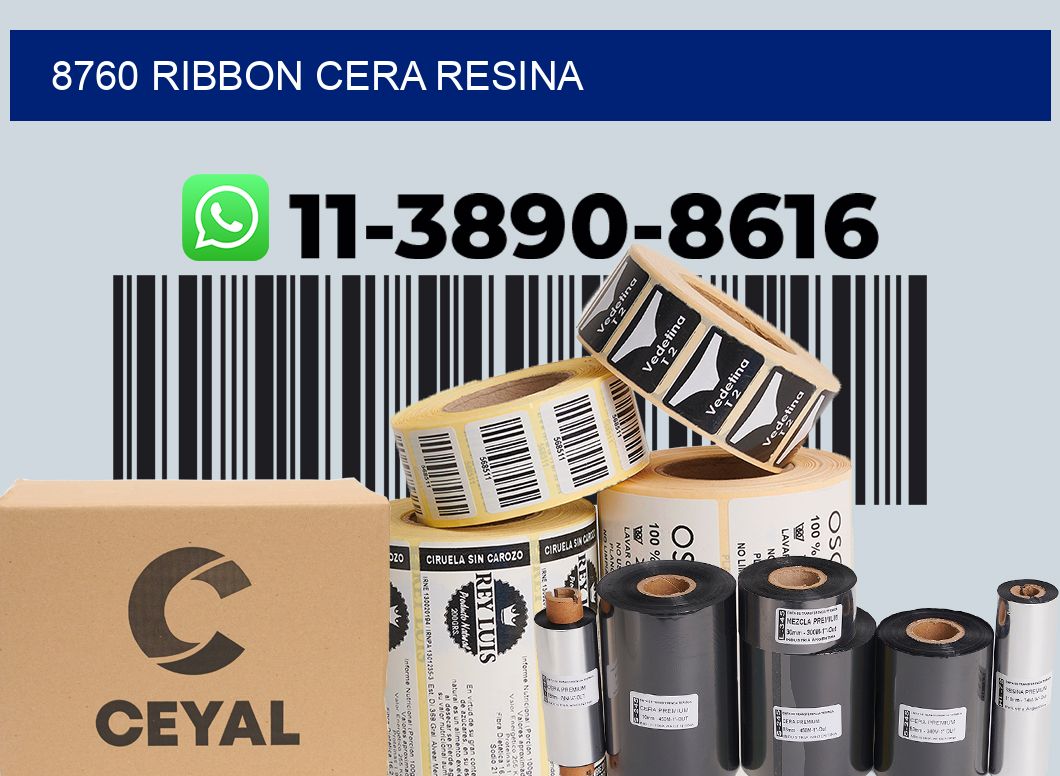 8760 ribbon cera resina