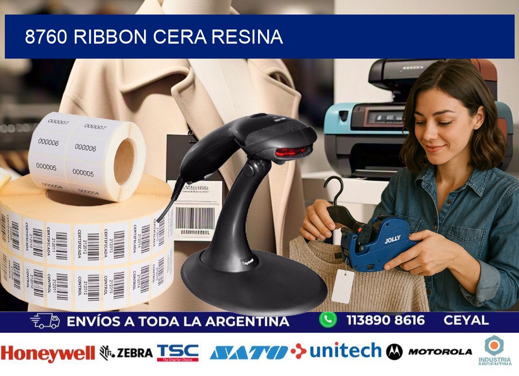8760 ribbon cera resina