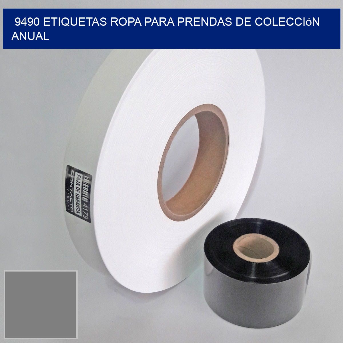 9490 Etiquetas ropa para prendas de colección anual