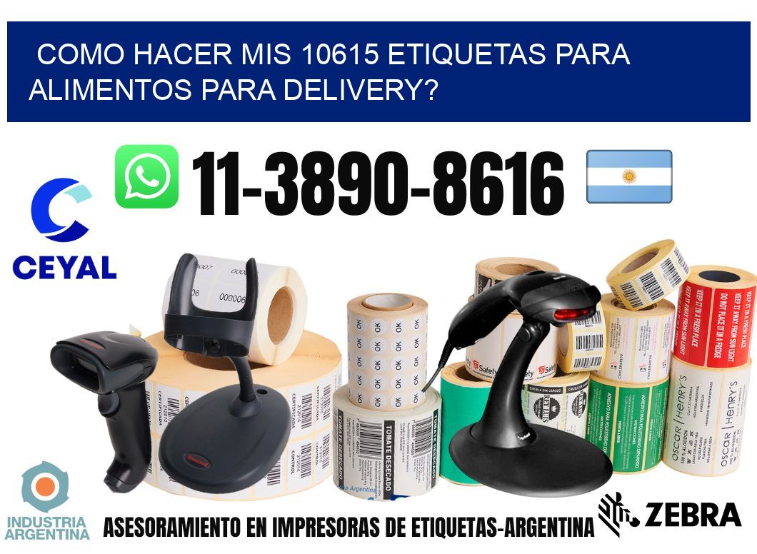 como hacer mis 10615 etiquetas para alimentos para delivery?