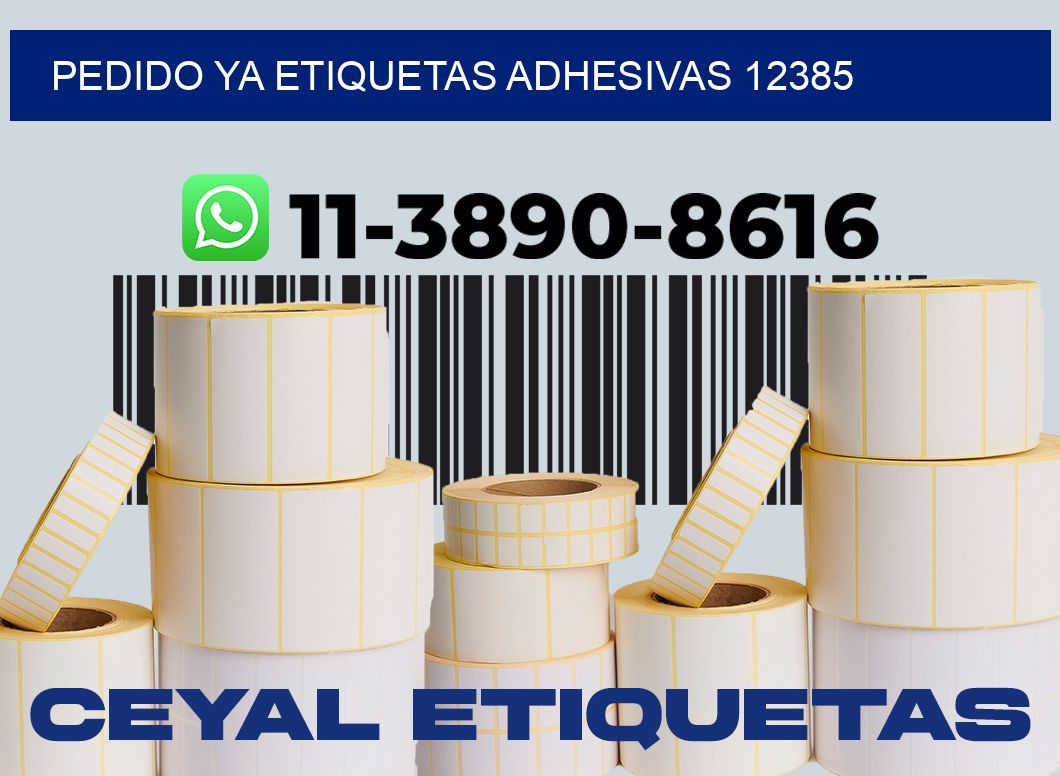 pedido ya etiquetas adhesivas 12385