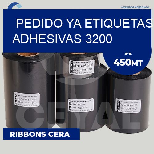 pedido ya etiquetas adhesivas 3200