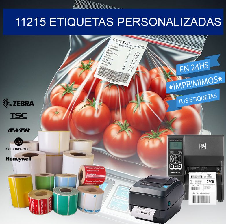 11215 etiquetas personalizadas