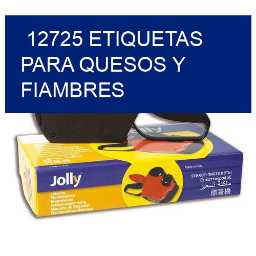 12725 Etiquetas para quesos y fiambres